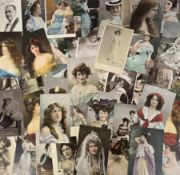 Postcards, Actors and Asti portraits, a collection of approx 85 cards to include Marie Studholme,