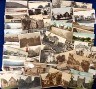 Postcards, Sussex, approx. 150 mixed Sussex cards, mostly RPs and printed, to include Battle,