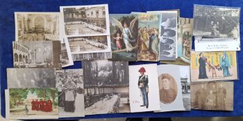 Postcards, Religion, over 300 cards all Religion themed, better noted including many Rome / Catholic