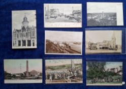 Postcards, South Africa, over 175 cards, all East London, including Fire Station, Buffalo Harbour,