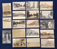 Postcards, Surrey, Surbiton, approx. 48 cards, RPs and printed to include Cluny Hill Hidropathic (