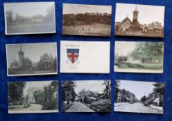 Postcards, London Suburbs / Middlesex, 60 cards mainly Mill Hill including RP's of St Joseph's