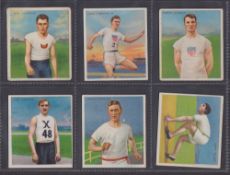 Cigarette cards, USA, ATC, Champion Athlete & Prize Fighter Series ('Mecca Cigarettes' back), 'L'