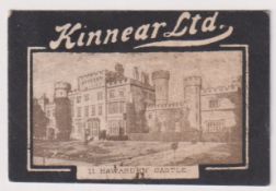 Cigarette card, Kinnear, Views, 'K' size, type card, no 11 Hawarden Castle (slight mark, gd) (1)
