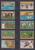 Cigarette cards, Phillips, Sports (set, 25 cards) (gen. gd)