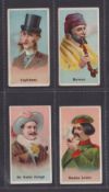 Cigarette cards, Canada, Dominion Tobacco Co Montreal, Smokers of the World, 4 cards; Englishman,