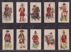 Cigarette cards, Player's Old England's Defenders (set 50 cards) (a few cards with slight marks, gen