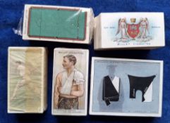 Cigarette cards, Wills, 5 sets assumed complete (not checked); Borough Arms Scroll backs, Billiards,