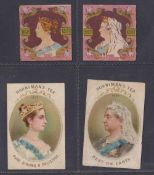Trade cards, Queen Victoria related, 25 cards, Brooke Bond 60th Anniversary folder, split into two