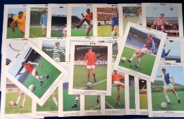 Trade cards, Typhoo, International Football Stars, 2nd Series (Portraits), premium issue (set, 24