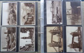 Postcards, London, a mixed age collection of approx. 155 cards of mainly Central London, with a