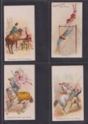 Cigarette cards, USA, Lorillard's, Circus Scenes ('Sensation' wording front & back), 'X' size,