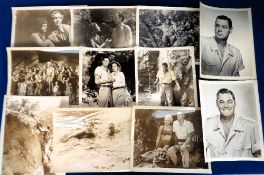 Film stills, a collection of 20+ b/w film stills, mostly featuring Johnny Weissmuller, titles