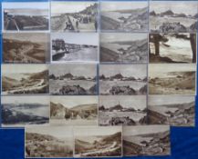 Postcards, UK Islands, a collection of 19 cards with 15 of Jersey, postally used during WW2, all 1st