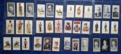 Cigarette cards & trade cards, over 200 type cards all Military related, more interesting and