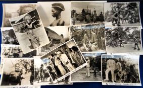Film stills & lobby cards, a collection of 50+ African related film stills & lobby cards, 'Law of