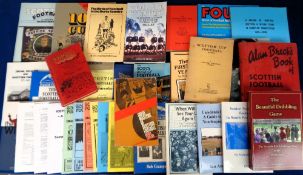 Football books, a collection of 30+ books and booklets all relating to Scottish Football, mostly