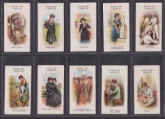 Cigarette cards, Carreras, Women on War Work (set, 50 cards) (gd)