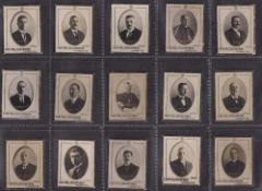 Cigarette cards, Malta, Mifsud & Azzopardi, First Maltese Parliament (backs stamped 'Mifsud &
