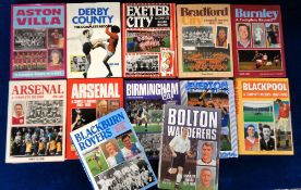 Football books, Breedon Books Complete Records, a collection 12 hardbacked books for Aston Villa,