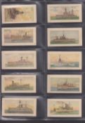 Cigarette cards, Godfrey Phillips Evolution of the British Navy (set 50 cards) including the