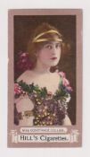 Cigarette card, Hill's, Actresses 'FROGA', type card, Miss Contance Collier (vg) (1)