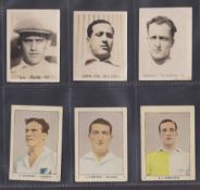 Cigarette cards, Uruguay; Abal Hnos & Cia Super Cigarillos Uruguayan Footballers, 6 cards; Serie J