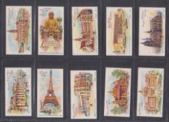 Cigarette cards, Smith's A Tour Around the World (script backs) (set 50 cards) (gen vg)