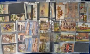 Postcards, Tucks, approx. 500 cards to include Venetian, foreign, floral, Military, early, cats