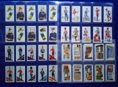 Cigarette cards, 20 sets all Military related; UK Tobacco (2, British Orders, Officers Naval Dress),