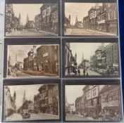 Postcards, Dorset, a detailed collection of approx. 520 cards of Dorchester, Tolpuddle, Poole, and