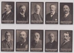 Cigarette cards, Murray's, Prominent Politicians (With 'In two strengths') (set, 50 cards) (gen.