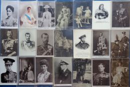Postcards, Royalty, a mixed UK and foreign selection of 47 cards inc.. German Royal family,