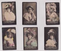 Cigarette cards, Egypt, E.D. Protopapas & Co, Actresses, Beauties & Couples, 55 'L' size cards