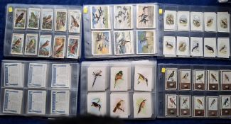 Cigarette cards, 5 sets, United Tobacco Co Our South African Birds (L sized 150 cards), Players
