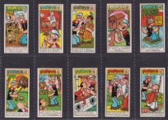 Trade cards, Primrose Popeye 2nd series (set 50 cards) (gen vg, a few gd)