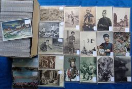 Postcards, Foreign, a mixed selection of over 400 cards with mainly European towns, cities,