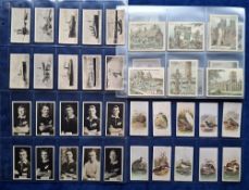 Cigarette cards, Wills Overseas, 11 sets; NZ Birds, NZ Early Scenes Māori Life, NZ Footballers,
