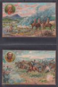 Trade cards, Price's Candles Naval Battles (set 12 cards) plus 2 duplicates (Plassey 1757 with
