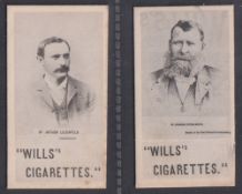 Cigarette cards, Wills, South African Personalities (Scroll back), two cards, Mr Arthur Lilenfeld,