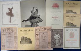 Ballet, 20 Ballet programmes and Souvenirs with dancers including Pavlova (at Covent Garden &
