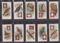 Cigarette cards, BAT Birds of England, printed anonymous backs (set 24 cards) (gd)