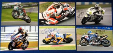 Motor Sport, Superbike autographs, a collection of eleven, 12