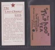 Trade cards, Typhoo, British Empire at Work, Continuation cards 18/30 (missing numbers 1 2 3 8 11 14
