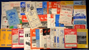 Football programmes, a collection of approx. 55 mostly 1950's programmes inc. Chelsea v Newcastle