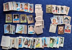 Trade cards & stickers, nearly 500 stickers and cards from 3 football series; Panini Europa 80 (over