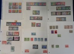 Stamps, Small collection, mainly used, on 'old time' pages to include Maldives, Samoa, Cyprus,