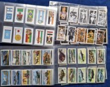 Trade cards, Brooke Bond, Black back reprints, 20 sets including Transport Through the Ages, Olympic