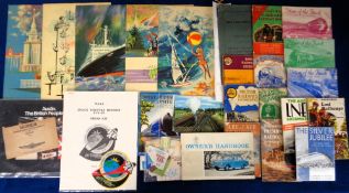 Transport, a small selection of transport related items inc. six Ian Allan booklets on Railways inc.