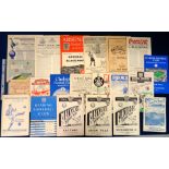 Football programmes, Blackpool FC, 1951-52, a collection of 20 home & away programmes, homes (3) v